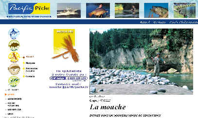 site de peche a la mouche PACIFIC PECHE
