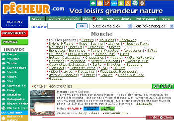 site de peche a la mouche PECHEUR.COM