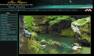 site de peche a la mouche PETITJEAN